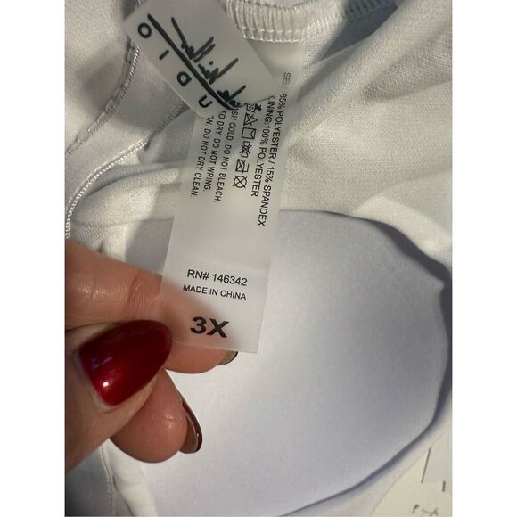 Nicole Miller Women's 3X One Piece Swimsuit Retro Floral Paisley Print Vacation - Picture 11 of 11